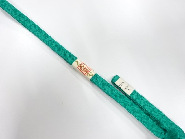 未使用品　正絹　帯留め用　手組三分紐